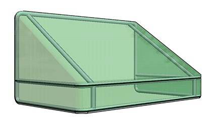 img cappottina fissa trapezioidale