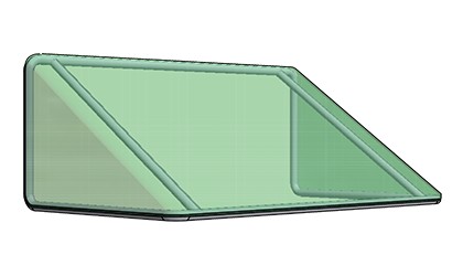 img cappottina fissa triangolare